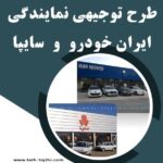 طرح توجیهی نمایندگی ایران خودرو