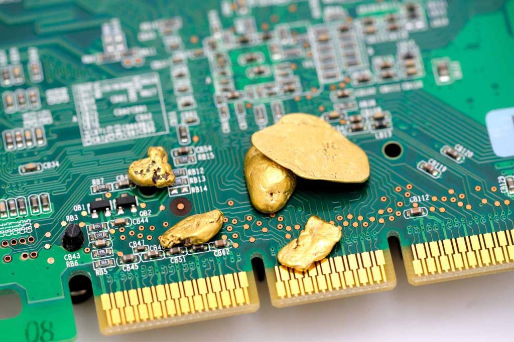 طرح توجیهی تولید طلا از بازیافت ضایعات الکترونیکی