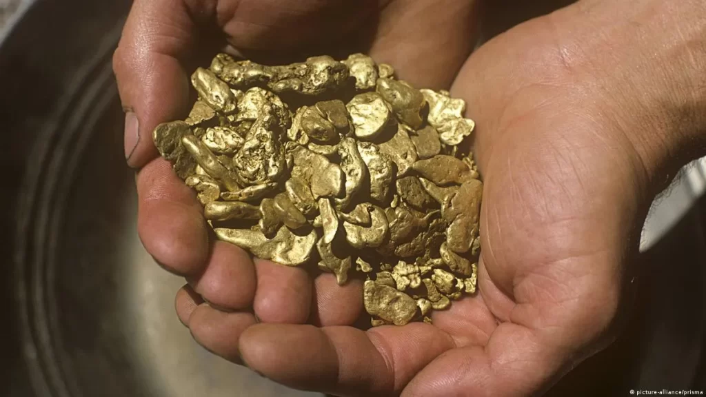 استخراج طلا به روش ذوب