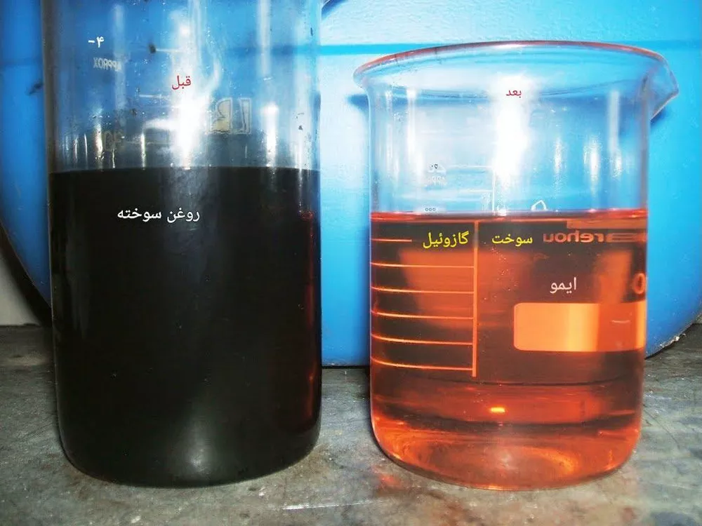 طرح توجیهی تولید گازوئیل از روغن سوخته (۲)