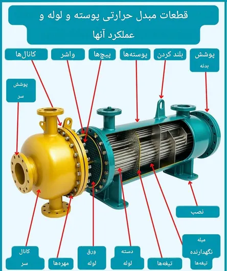 طرح توجیهی تولید قطعات یدکی مبدل حرارتی